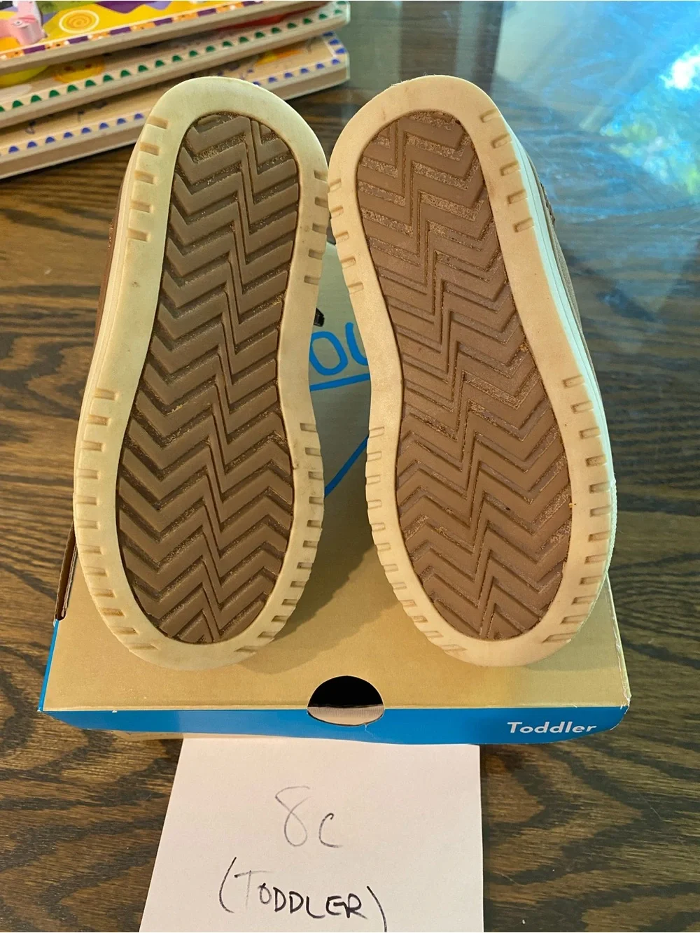Toddler Tan Chelsea Boots - Unbranded
